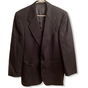 Cachet Black Wool Blazer​